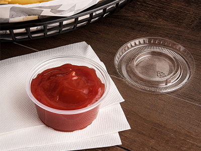 Disposable Plastic Sauce Cup
