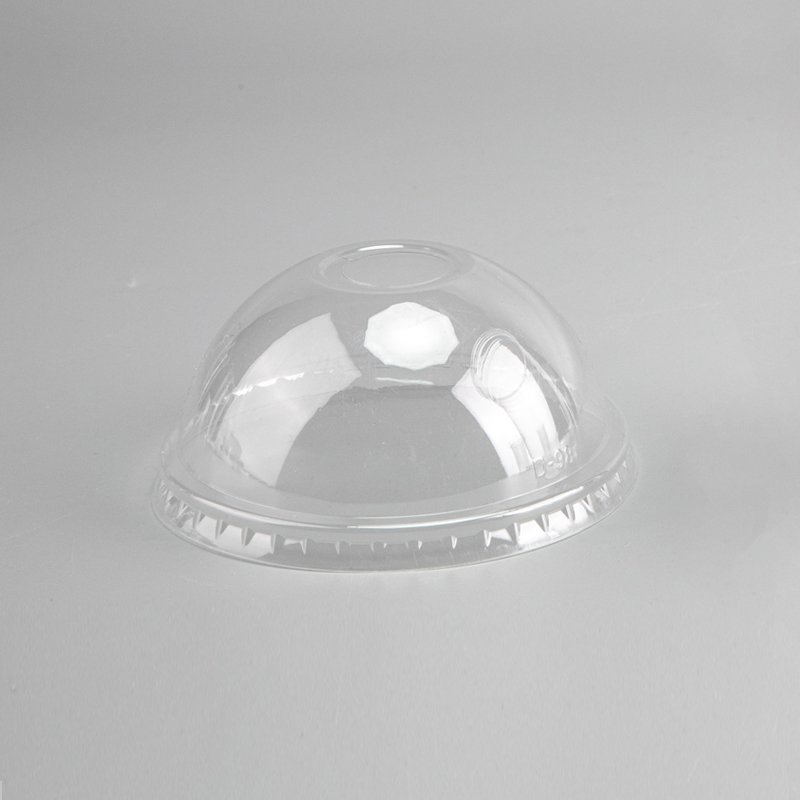 Dome Cover Clear Disposable PP Aviation Cup Lid 